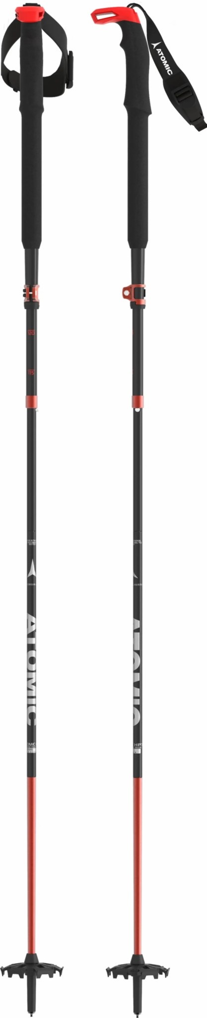 Atomic Bâtons de ski hors-piste BCT Mountaineering Carbon SQS