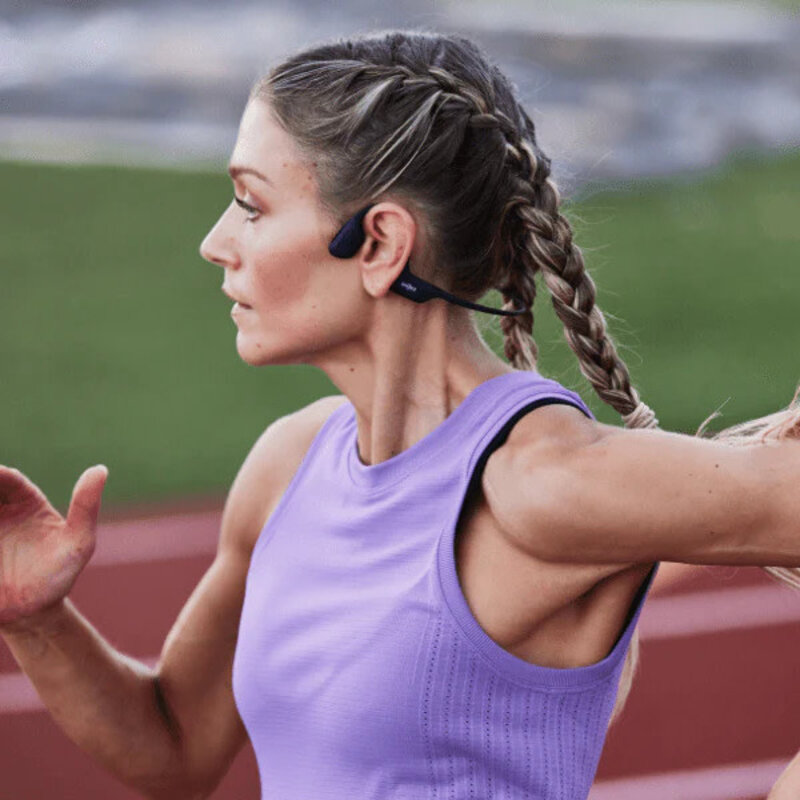 Shokz Casque d'écoute à conduction osseuse OpenRun Pro