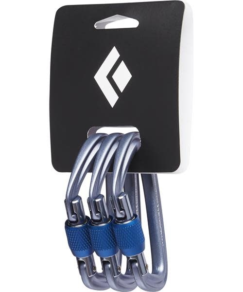Black Diamond HotForge Screwgate 3-Pack (kit de 3 mousquetons)