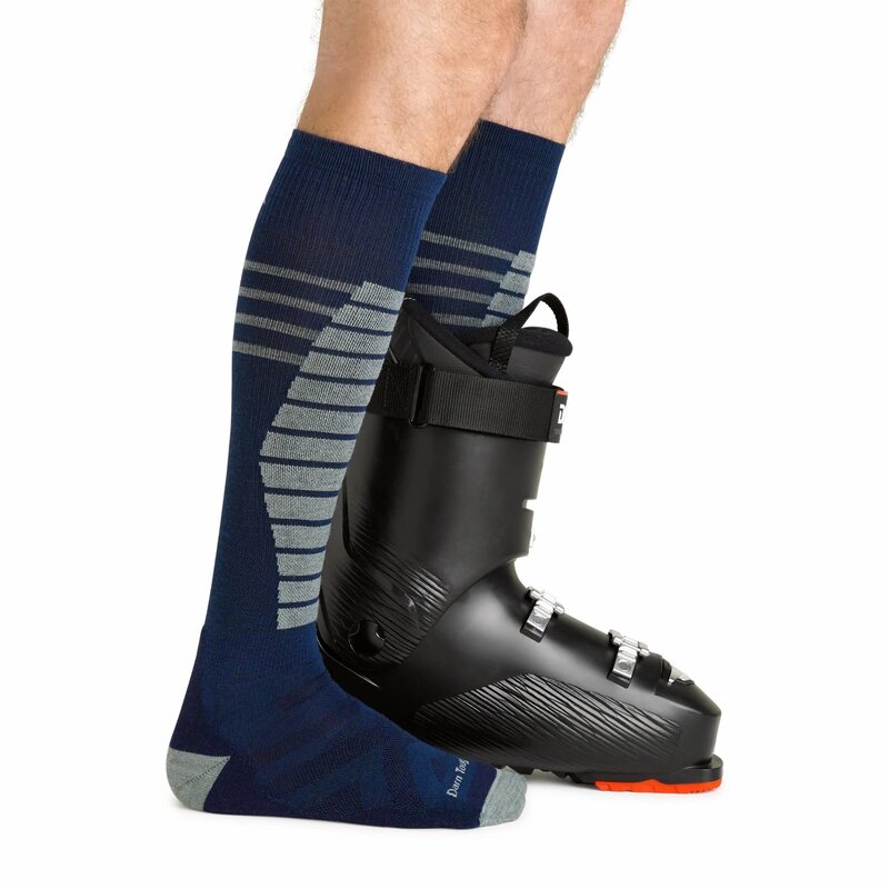Darn Tough Men's Edge Over-the-Calf Midweight Ski & Snowboard Sock 8007 (bas pour hommes)