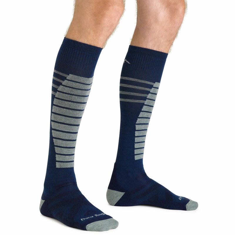 Darn Tough Men's Edge Over-the-Calf Midweight Ski & Snowboard Sock 8007 (bas pour hommes)