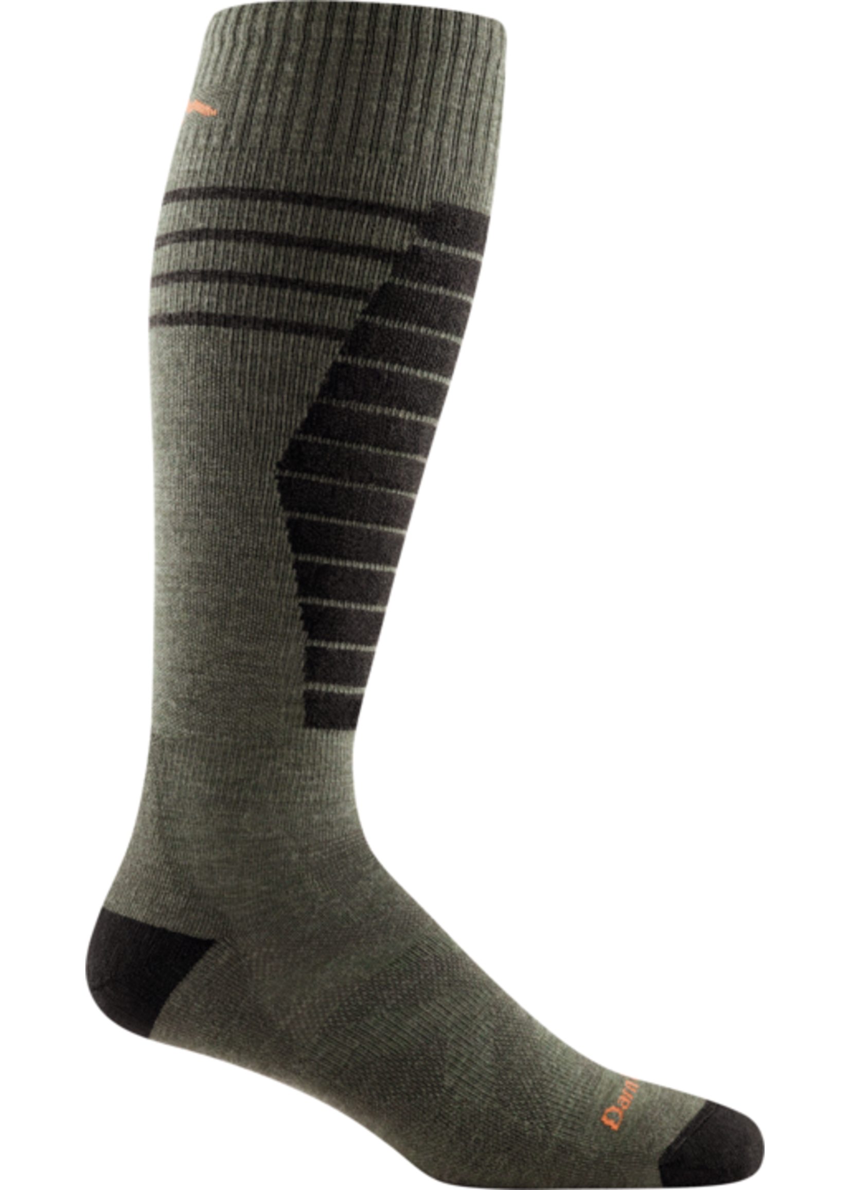 Darn Tough Men's Edge Over-the-Calf Midweight Ski & Snowboard Sock 8007 (bas pour hommes)