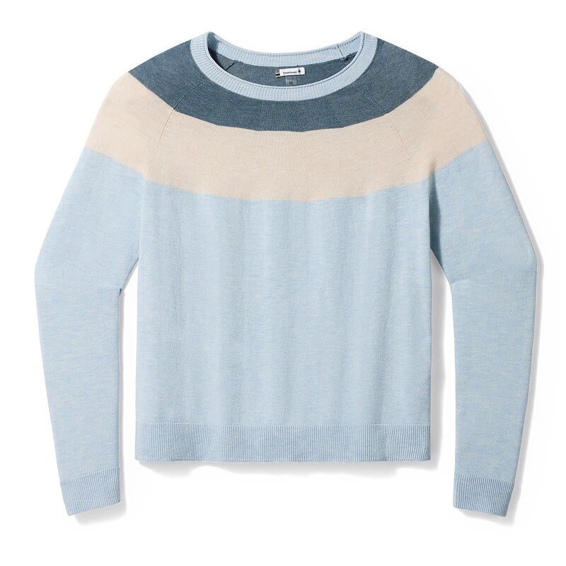 Smartwool Edgewood Colorblock Crew Sweater (Chandail femme)