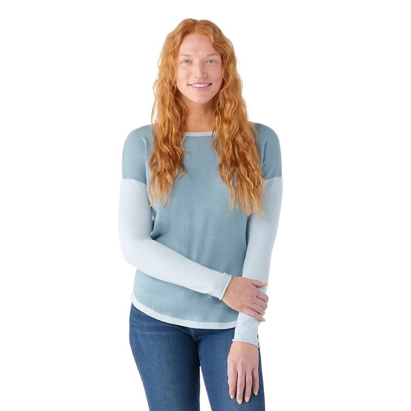 Smartwool Women Shadow Pine Colorblock  (chandail femme)