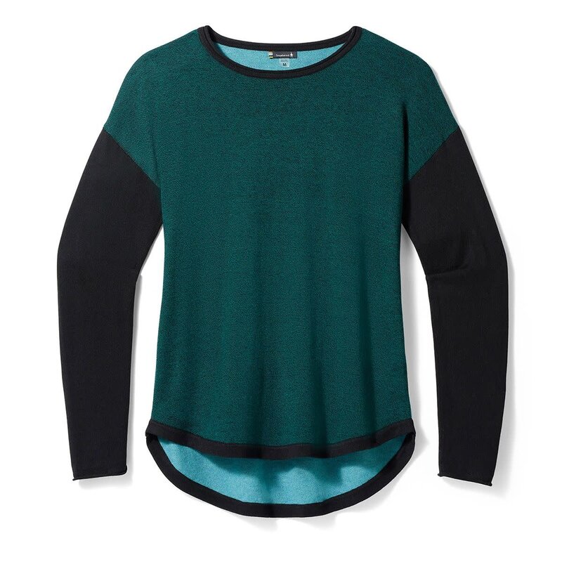 Smartwool Women Shadow Pine Colorblock  (chandail femme)
