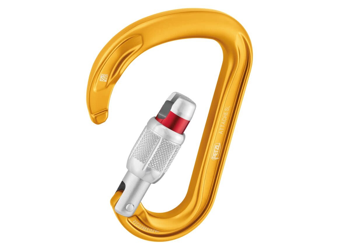 Petzl Mousqueton à verrouillage à vis Attache