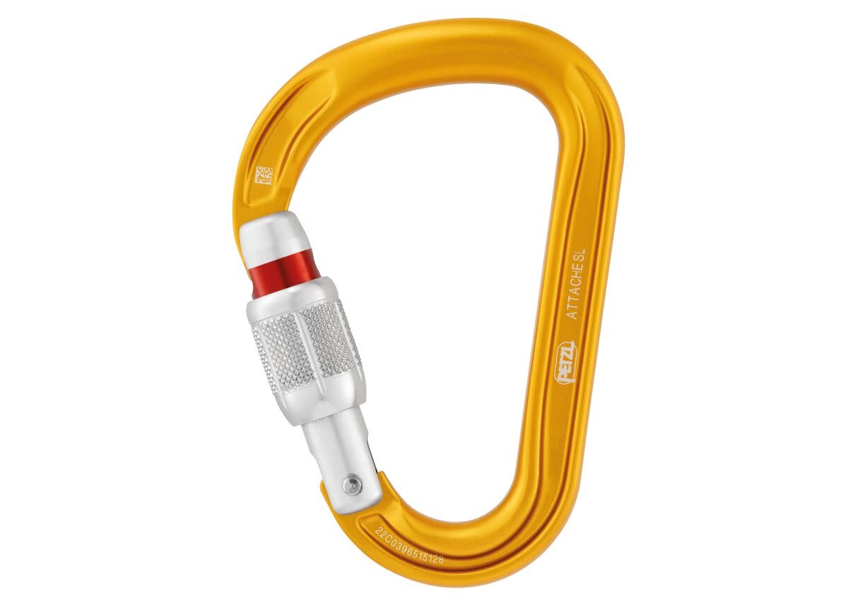 Petzl Mousqueton à verrouillage à vis Attache