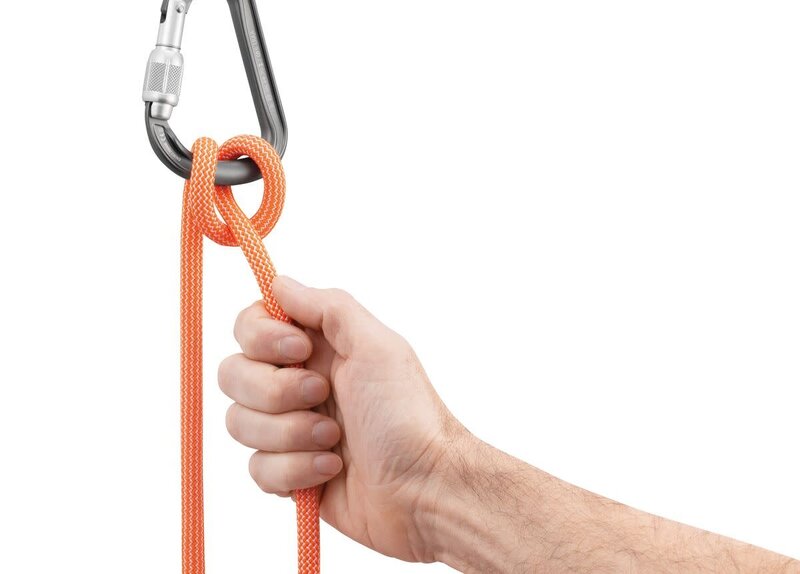 Petzl Mousqueton unidirectionnel à verrouillage à vis Attache Bar