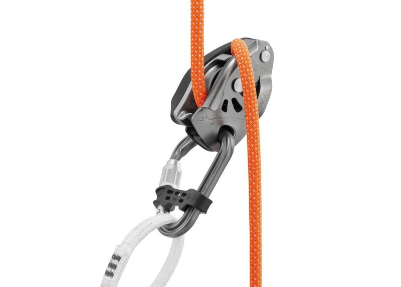 Petzl Mousqueton unidirectionnel à verrouillage à vis Attache Bar