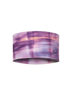 Buff Bandeau Coolnet UV Wide Headband Seary Purple Adult
