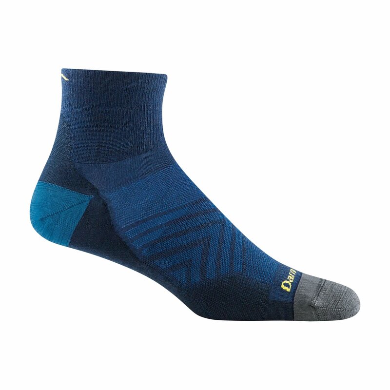 Darn Tough Chaussettes Men's Run Quarter No Cushion Ultra-Lightweight Running Sock 1034