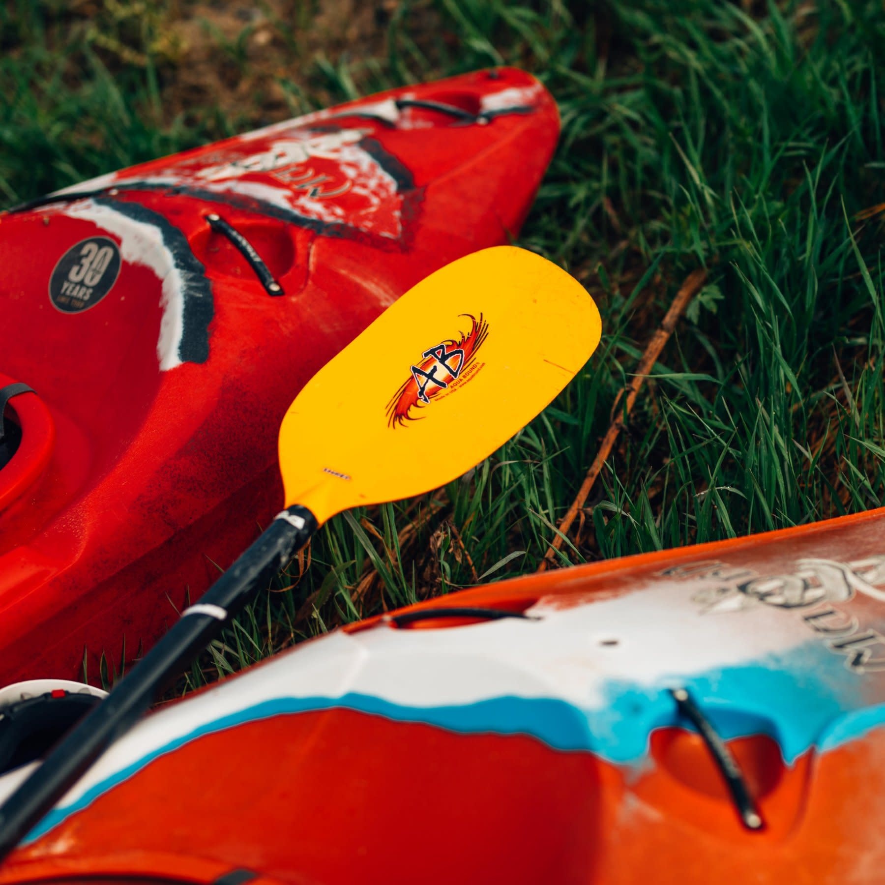 Aqua-bound Pagaie Shred Fiberglass 1 pièce en fibre de verre