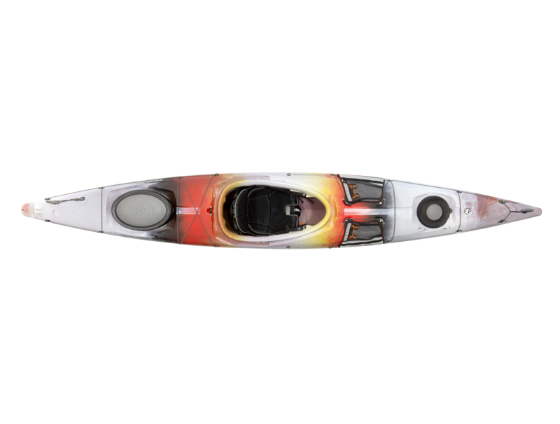 Wilderness Systems Kayak hybride Tsunami 140 avec gouvernail
