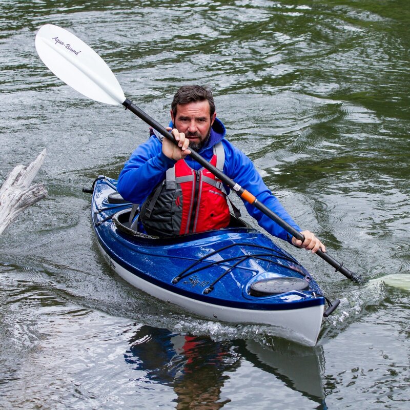 Aqua-bound Pagaie Manta Ray Hybrid Posi-Lok 2 pièces
