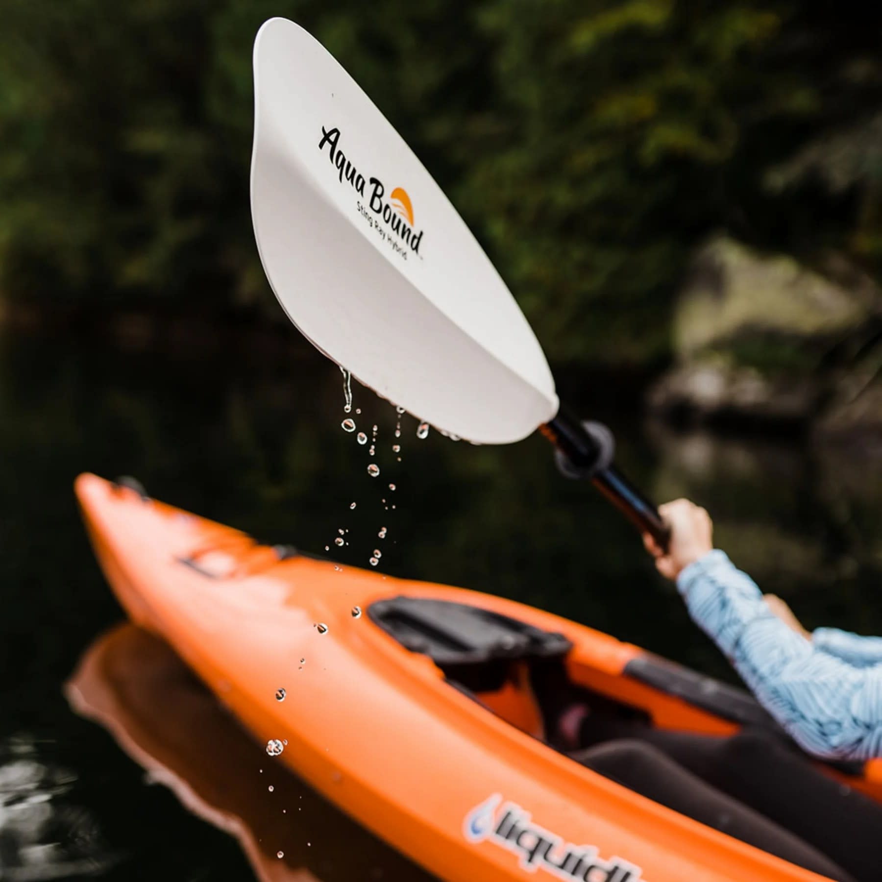 Aqua-bound Kit de 2 égouttoirs pour pagaie Drip Rings