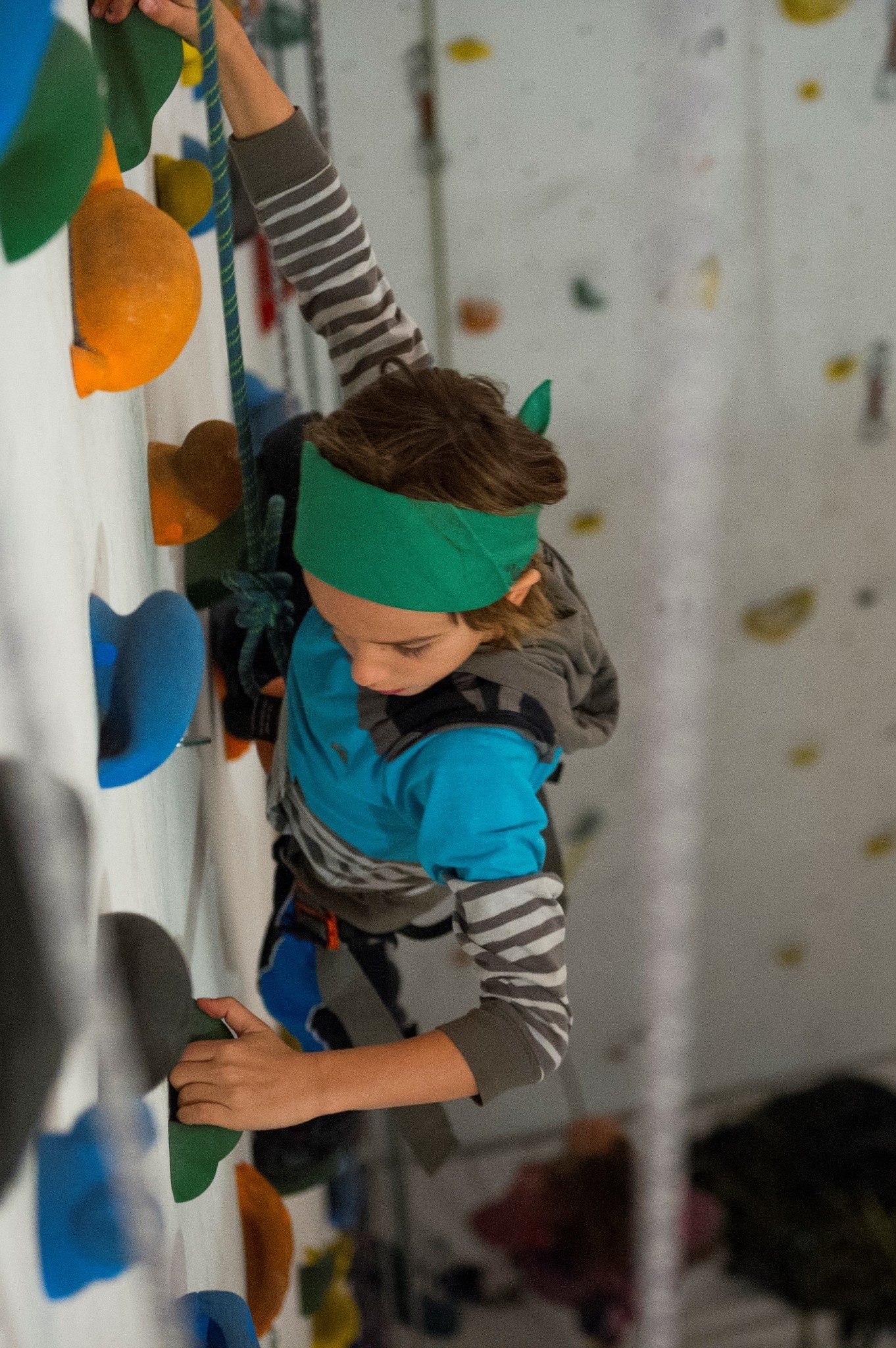 Maïkan Fête d'enfants à l'escalade
