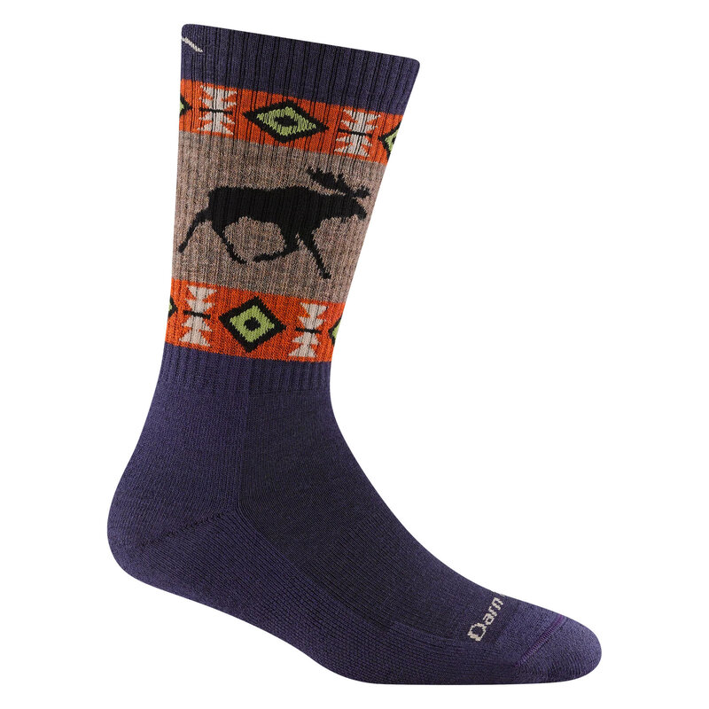 Darn Tough Chaussettes de randonnée d'épaisseur moyenne Vanna Grizzle Boot pour femmes
