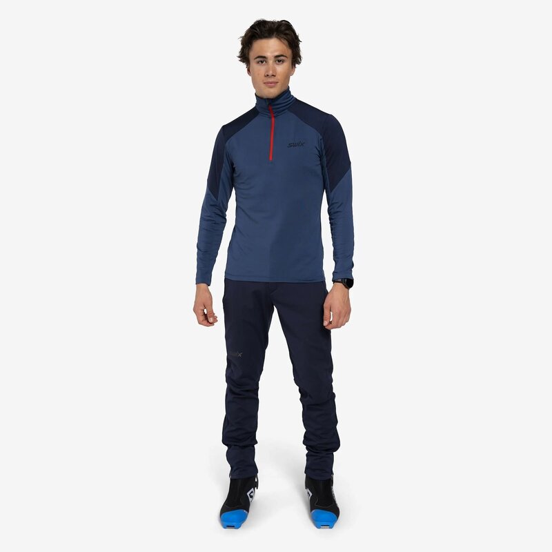Swix Couche intermédiaire légère Infinity demi-glissière - Homme