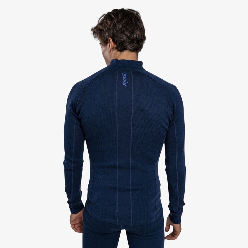 Swix Chandail demi-glissière RaceX en mérinos - Homme