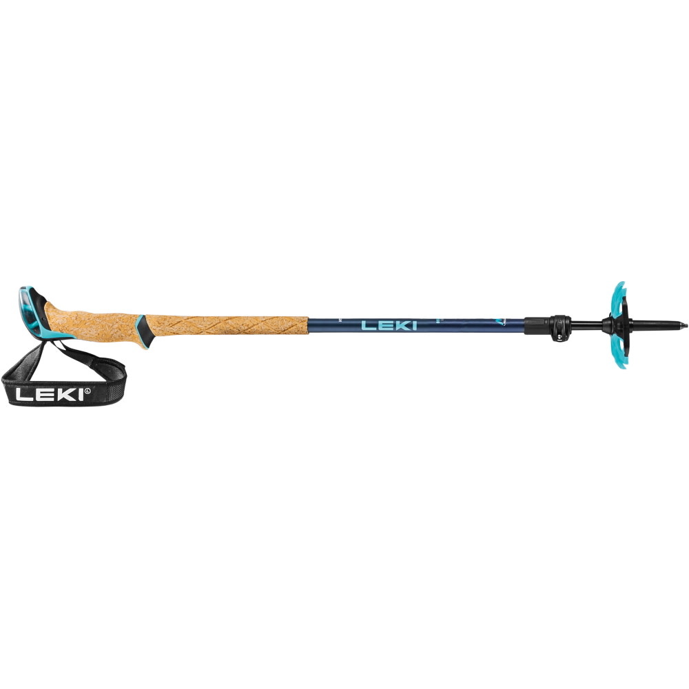 Leki Bâtons de ski hors-piste Bernina Lite 2 Midnight Blue/Mint 100-135 cm