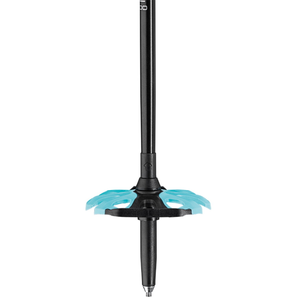 Leki Bâtons de ski hors-piste Bernina Lite 2 Midnight Blue/Mint 100-135 cm