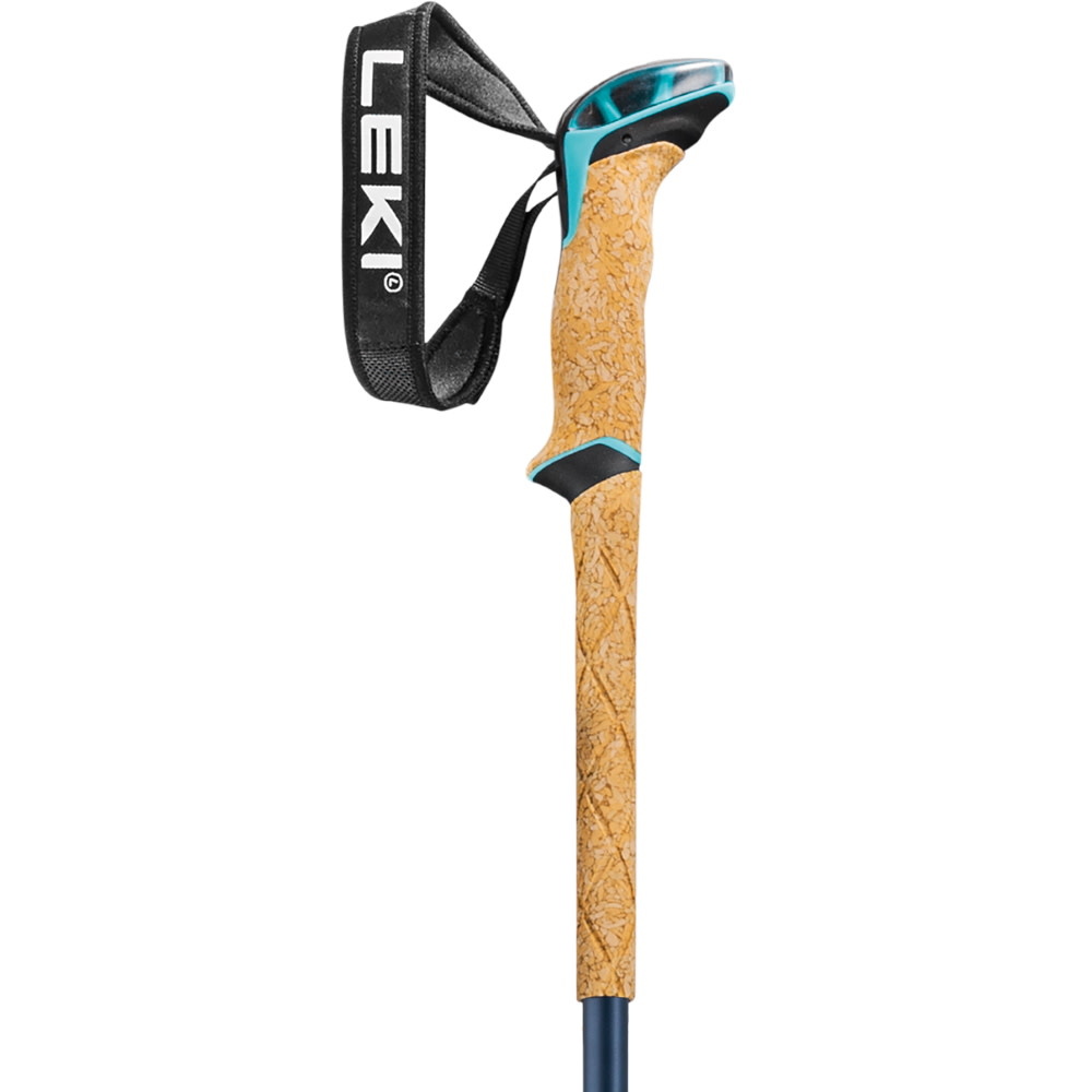 Leki Bâtons de ski hors-piste Bernina Lite 2 Midnight Blue/Mint 100-135 cm