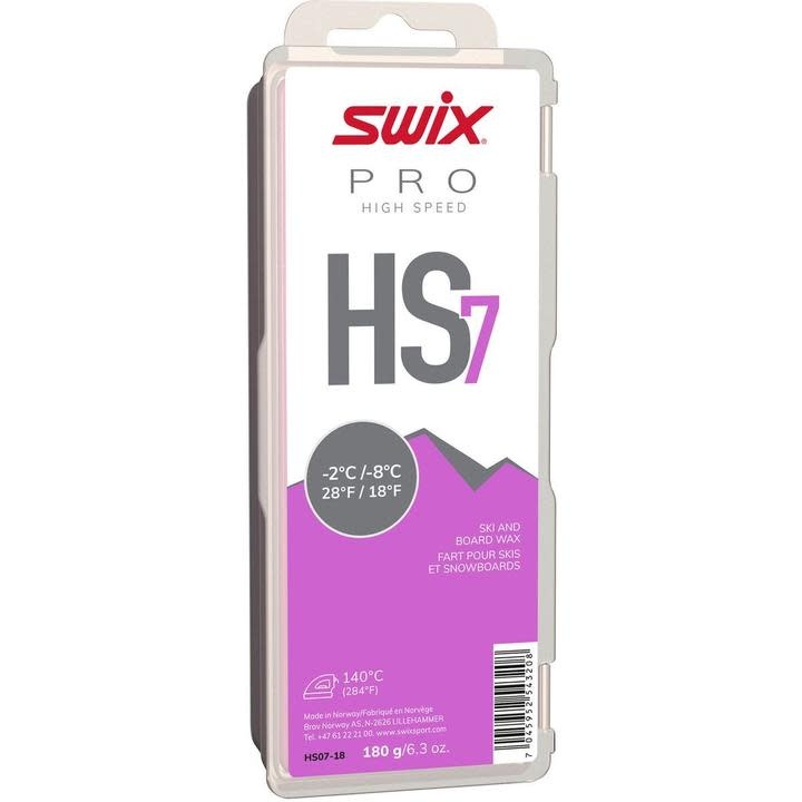 Swix Fart de glisse High Speed HS7 -2/-8 180 g