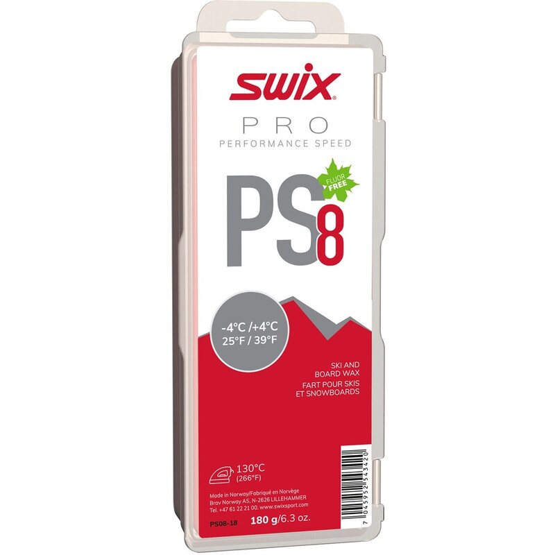 Swix Fart de glisse Pro Speed PS8 -4/+4 180 g