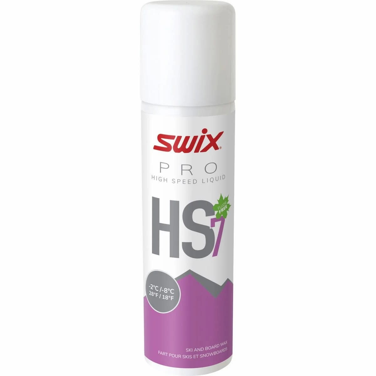 Swix Fart de gilsse High Speed Liquid HS7 125 ml (-2/-8ºC)