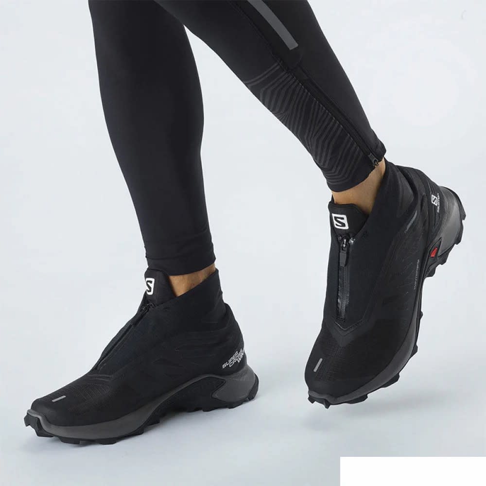 Salomon Souliers de course Supercross Winter CSWP pour homme