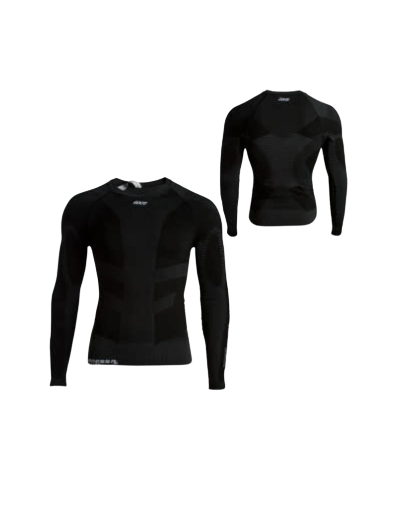 Chandail à compression à manches longues Ultra Compressrx LS pour homme 4 Noir