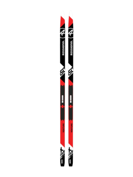 Rossignol Skis de fond XT-Venture JR WL (SS) SP/SI JR-Fixations incluses pour enfant