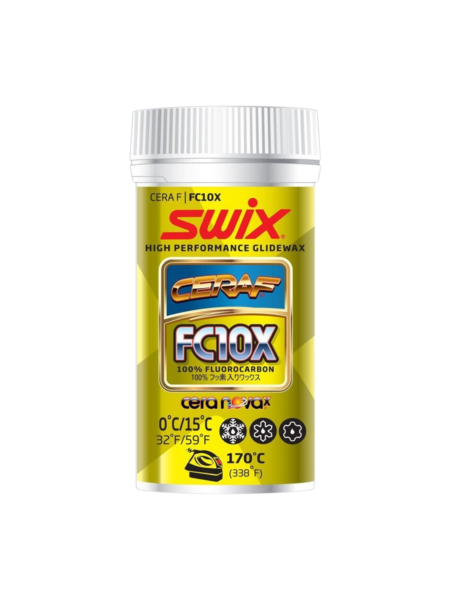Swix Fart de glisse en poudre CERA F FC10X 0/+20 30 g