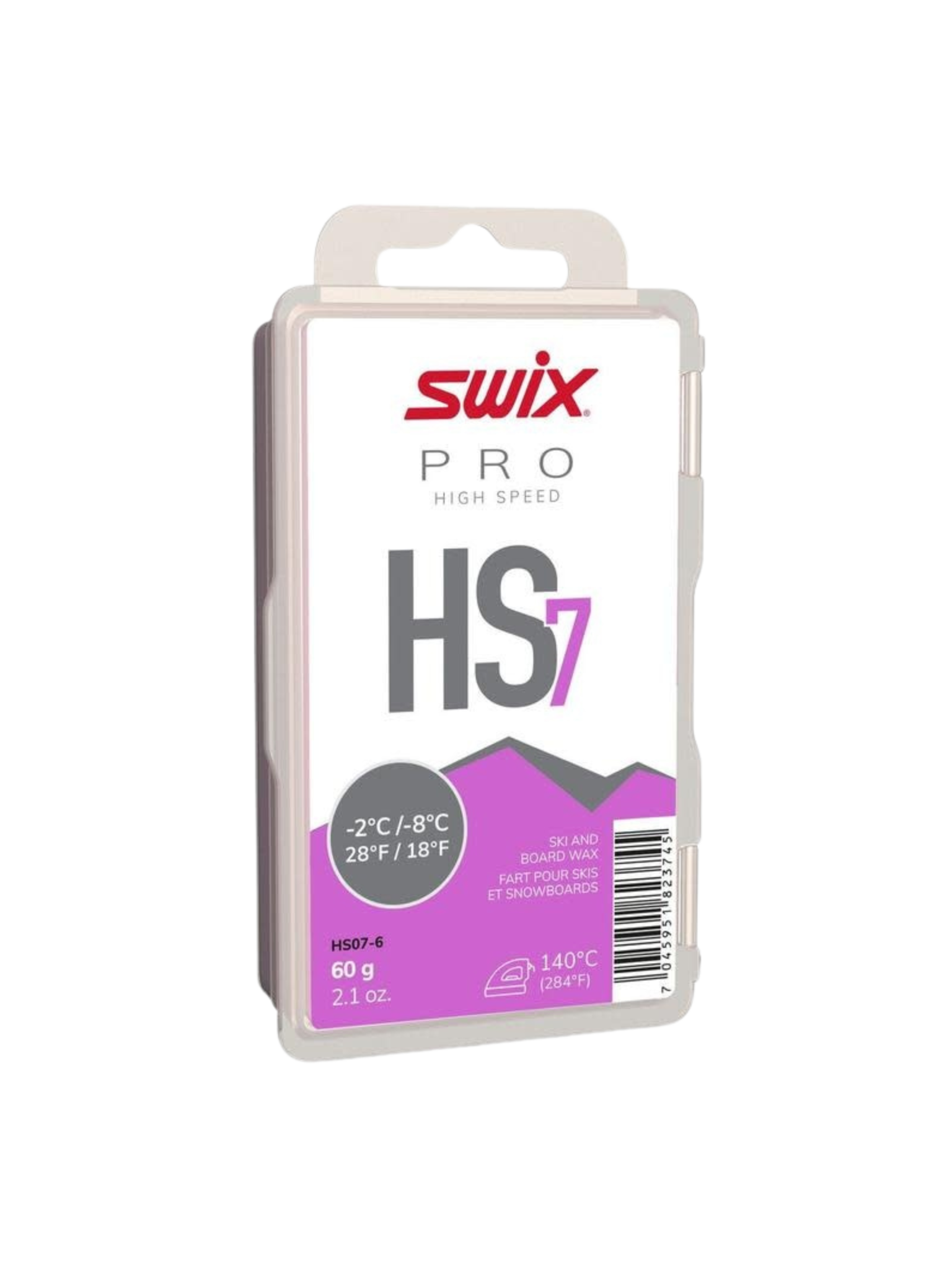 Swix Fart de glisse High Speed HS7 -2/-8 60 g