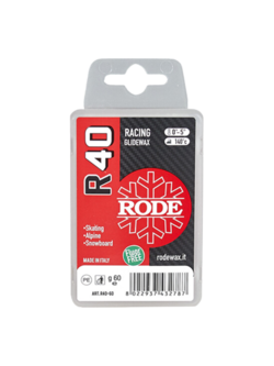 Cire de glisse R40 zero minus race no fluoro 0/-5