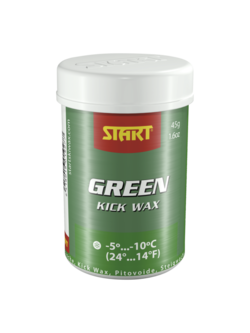 Start Fart de retenue synthétique Green kick wax -5/-10 45 g