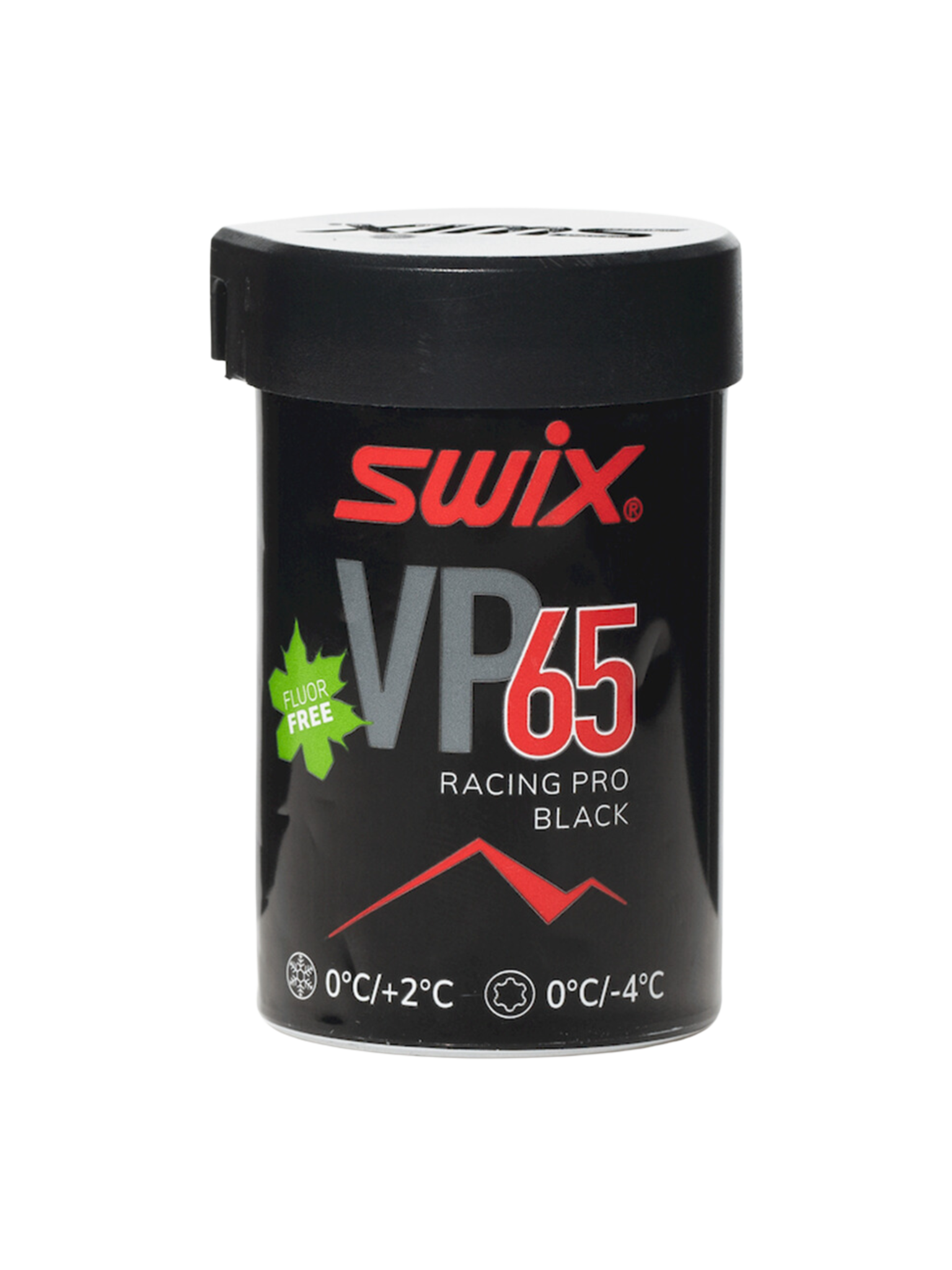 Swix Fart de retenue VP65 Rouge-Noir 0ºC/-4ºC