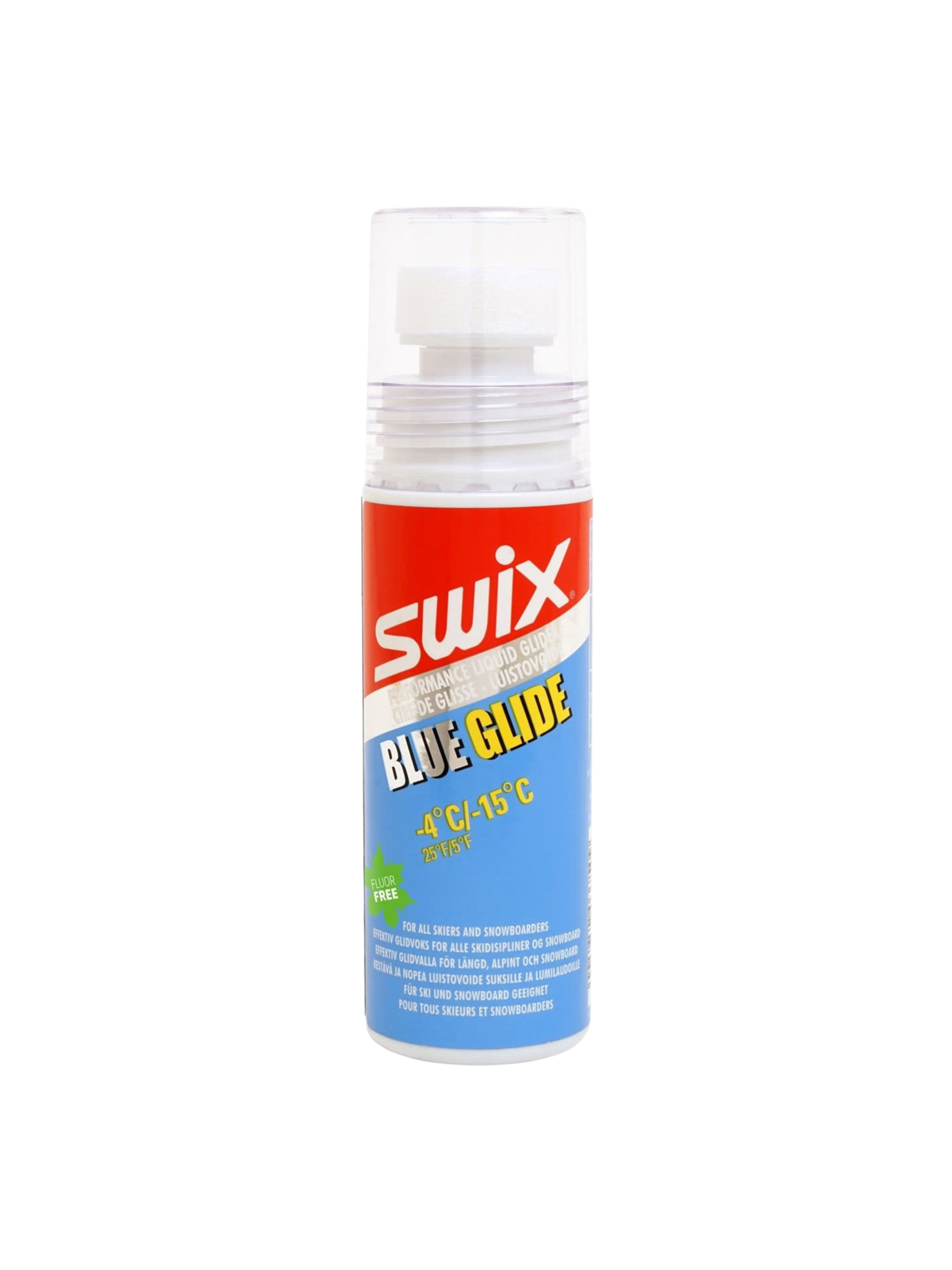 Swix Fart de glisse de performance bleu F8LS Blue glide -4ºC/-15ºC