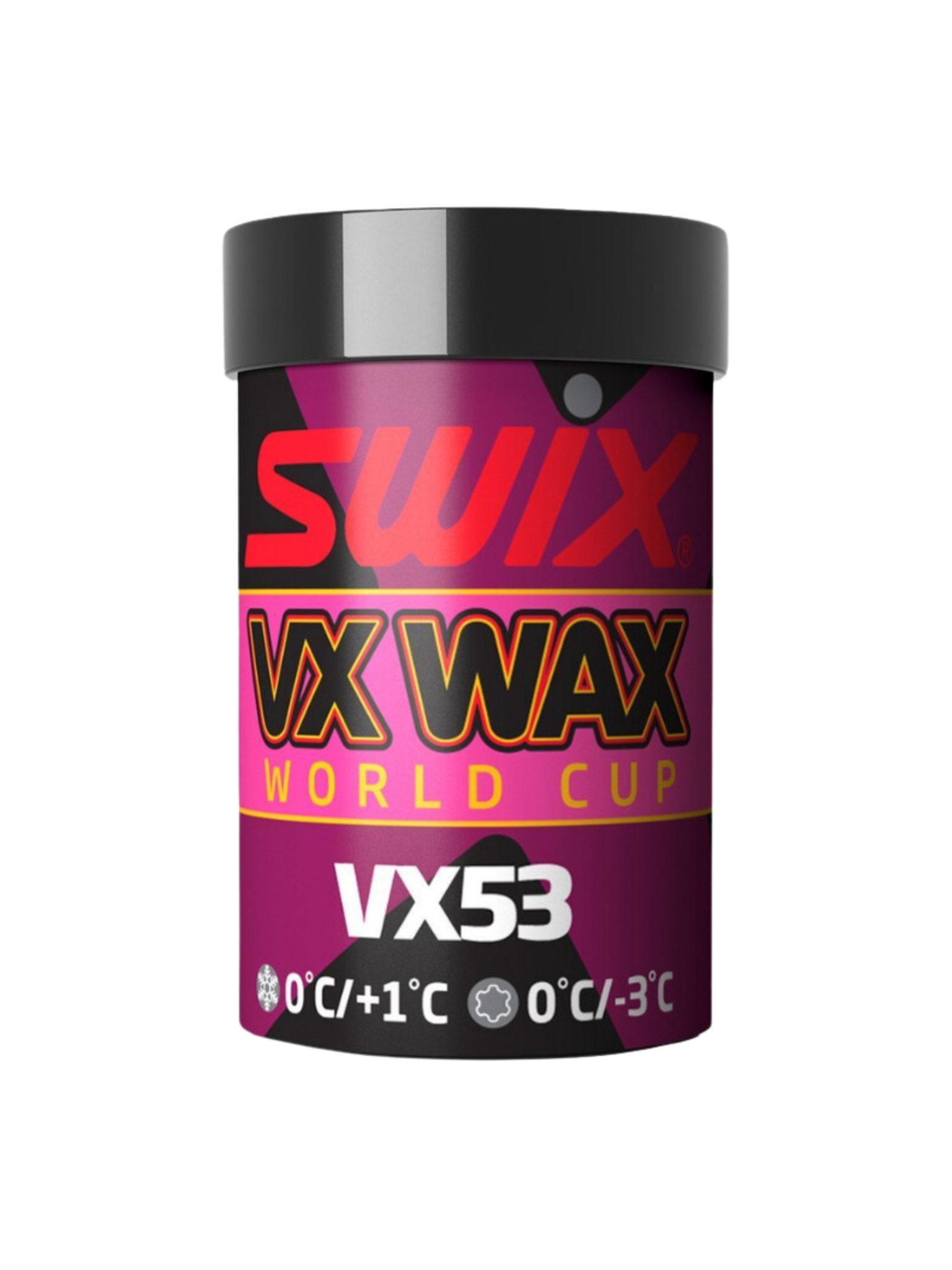 Swix Fart de retenue à haut fluor World Cup VX53 Nouvelle 0/+1 Vieille 0/-3 45 g