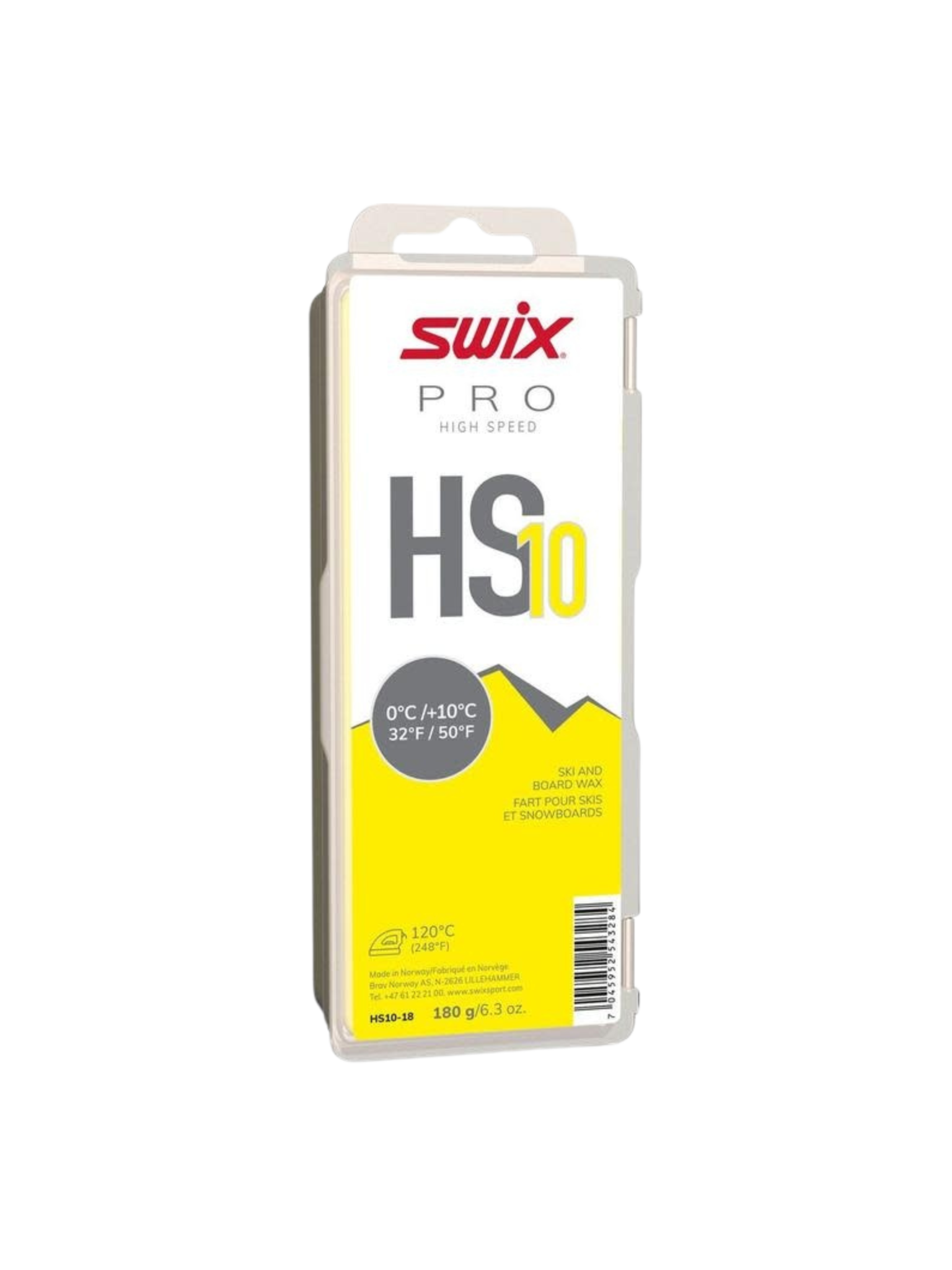 Swix Fart de glisse High Speed HS10 0/-10 180 g