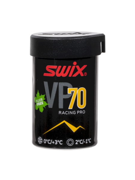 Swix Fart de retenue VP70 Jaune-Noir 0ºC/3ºC