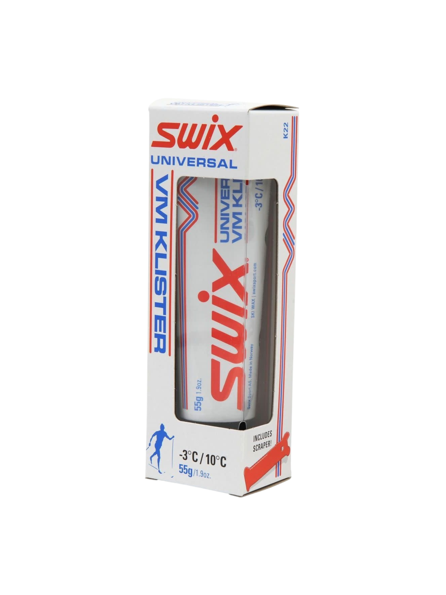 Swix Klister K22 VM universel -3/+10 55 g