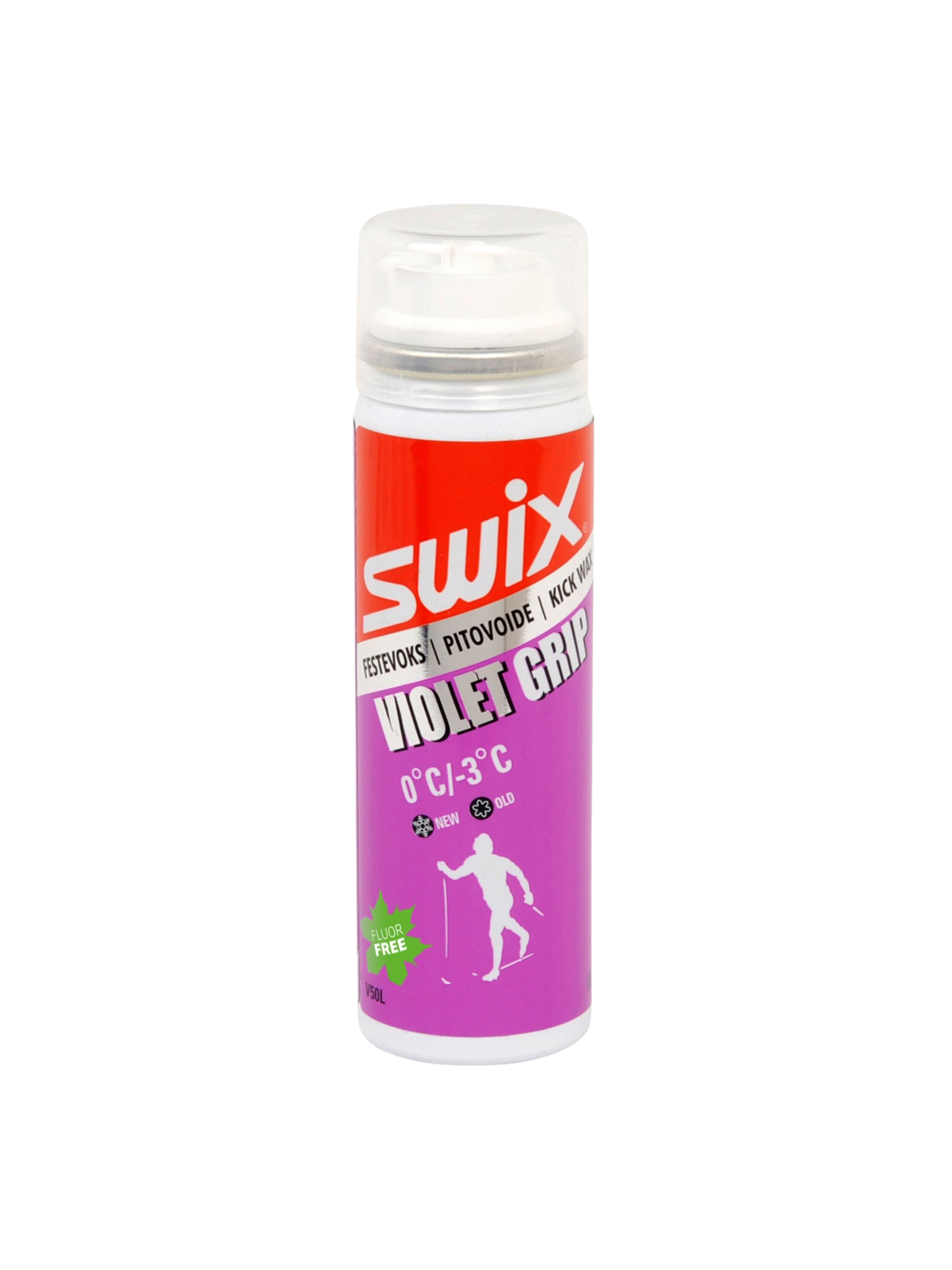 Swix Fart de retenue violet en aérosol V50LC 0/-3 70 ml
