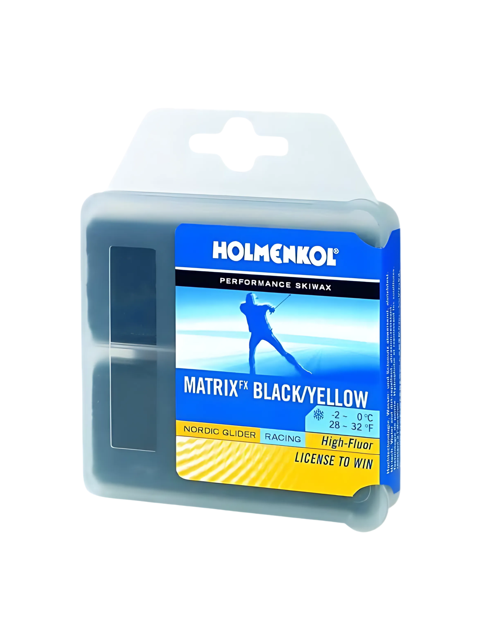 Cire de glisse Matrix black/yellow -2/0 70 g