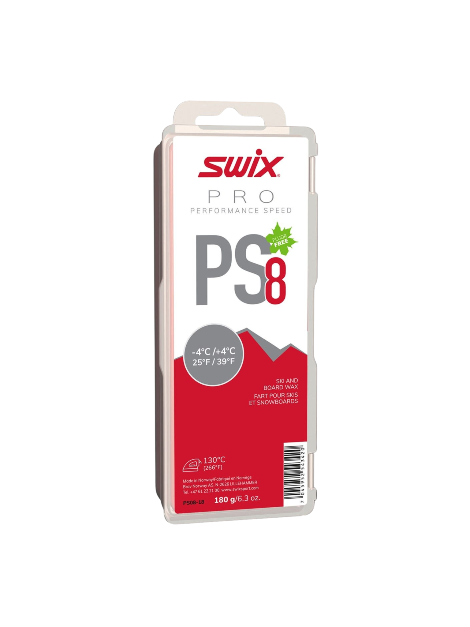 Swix Fart de glisse Pro Speed PS8 -4/+4 180 g