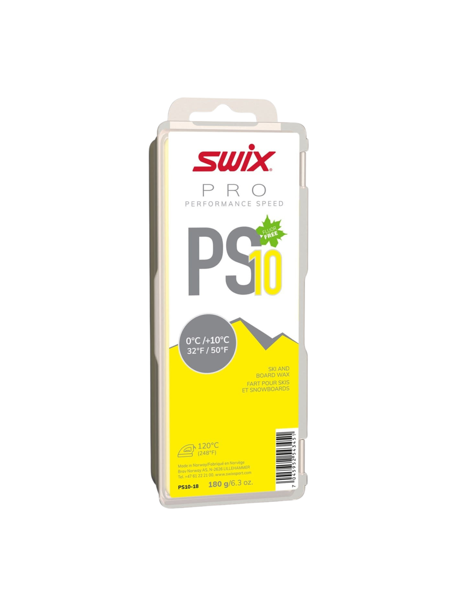 Swix Fart de glisse Pro Speed PS10 0/-10 180 g