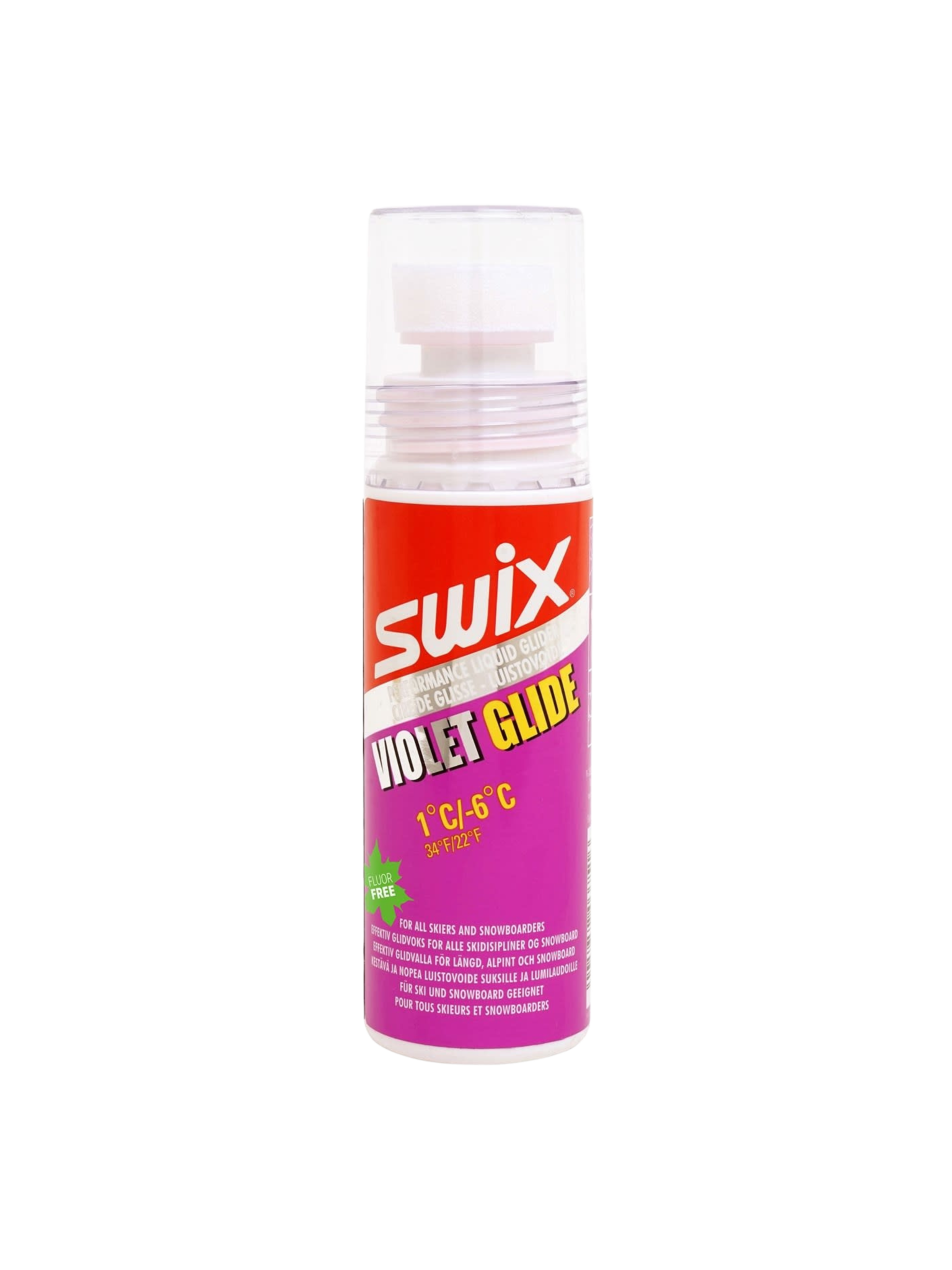 Swix Fart de glisse de performance violette F7LS Violet glide +1ºC/-6ºC