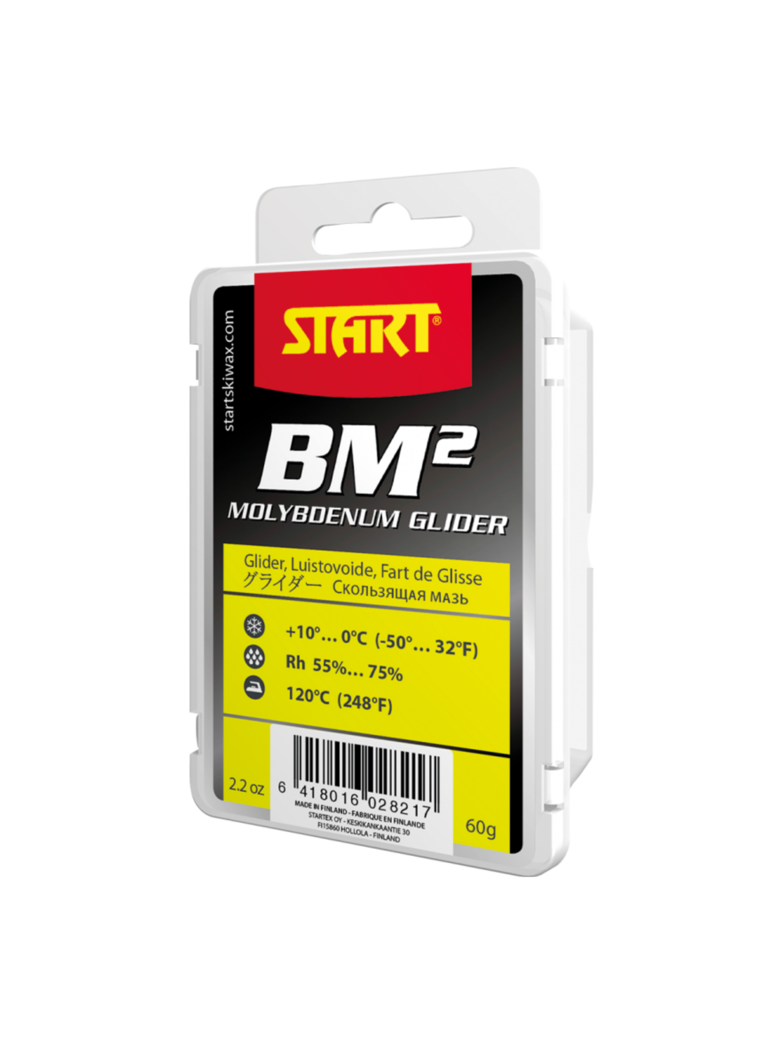 Start Fart de glisse molybdène fluor BM2 jaune +10/0