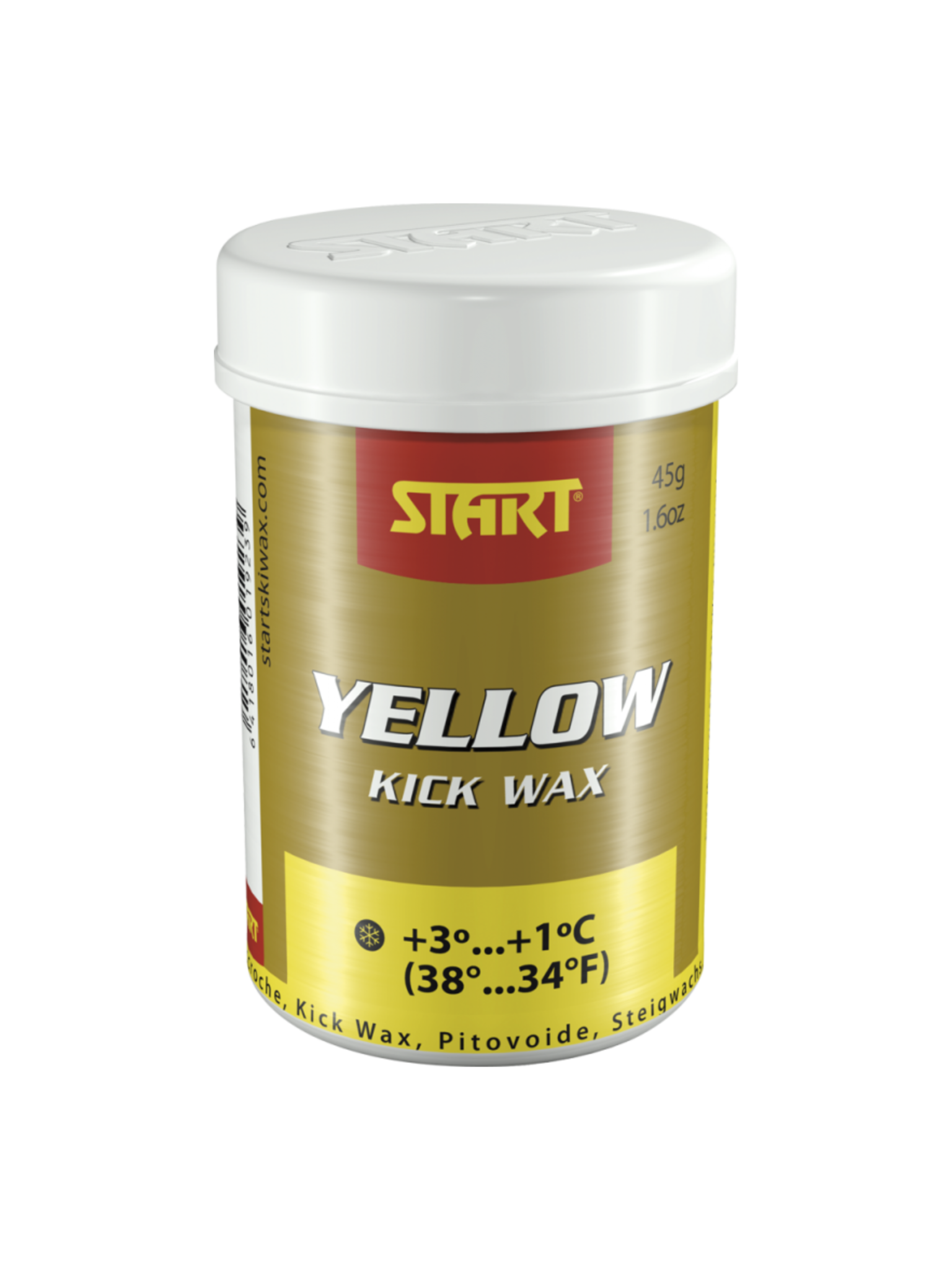 Start Fart de retenue synthétique Yellow kick wax +3/+1 45 g