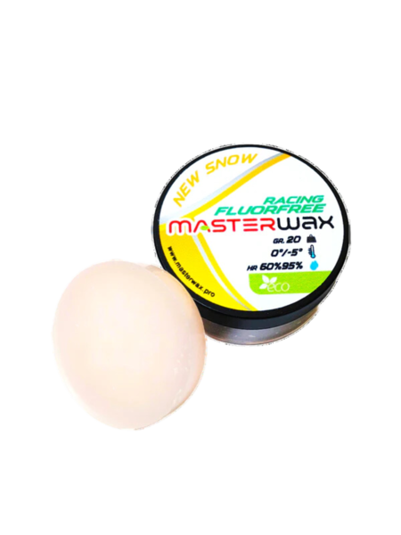 MasterWax Fart de glisse Racing Fluorfree New Snow 0C/-5C 20g